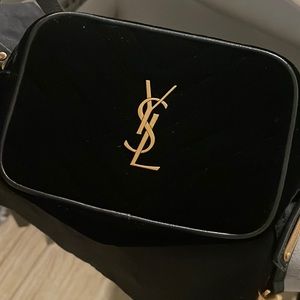 YSL SAINT LAURENT Authentic Lou Belt Bag in Matelasse Velour/Velvet